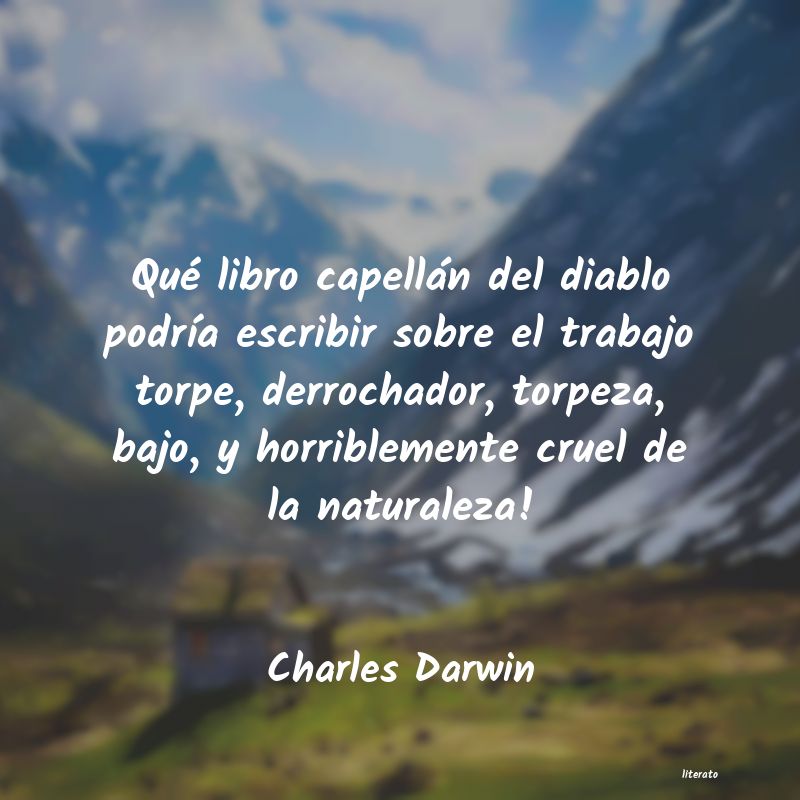 Frases de Charles Darwin