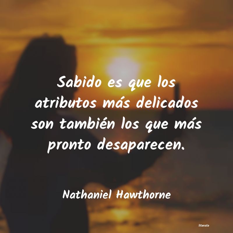 Frases de Nathaniel Hawthorne