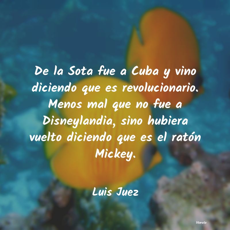 Frases de Luis Juez