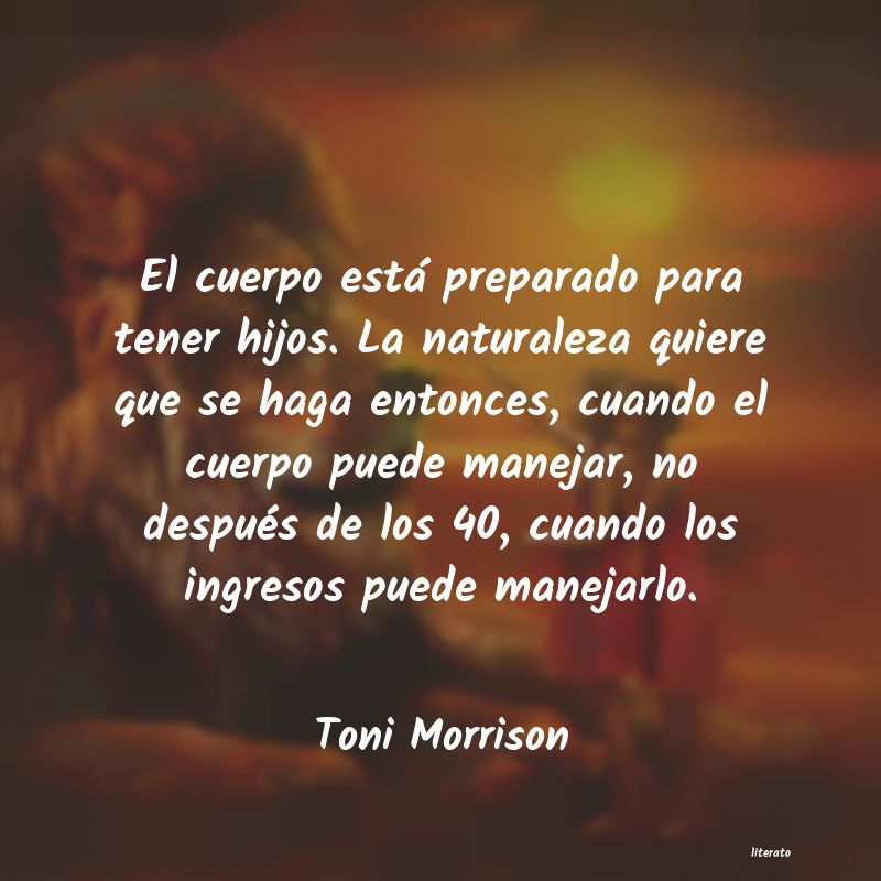 Frases de Toni Morrison