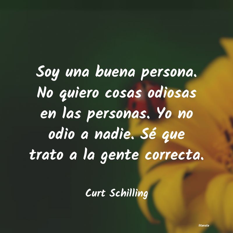 Frases de Curt Schilling