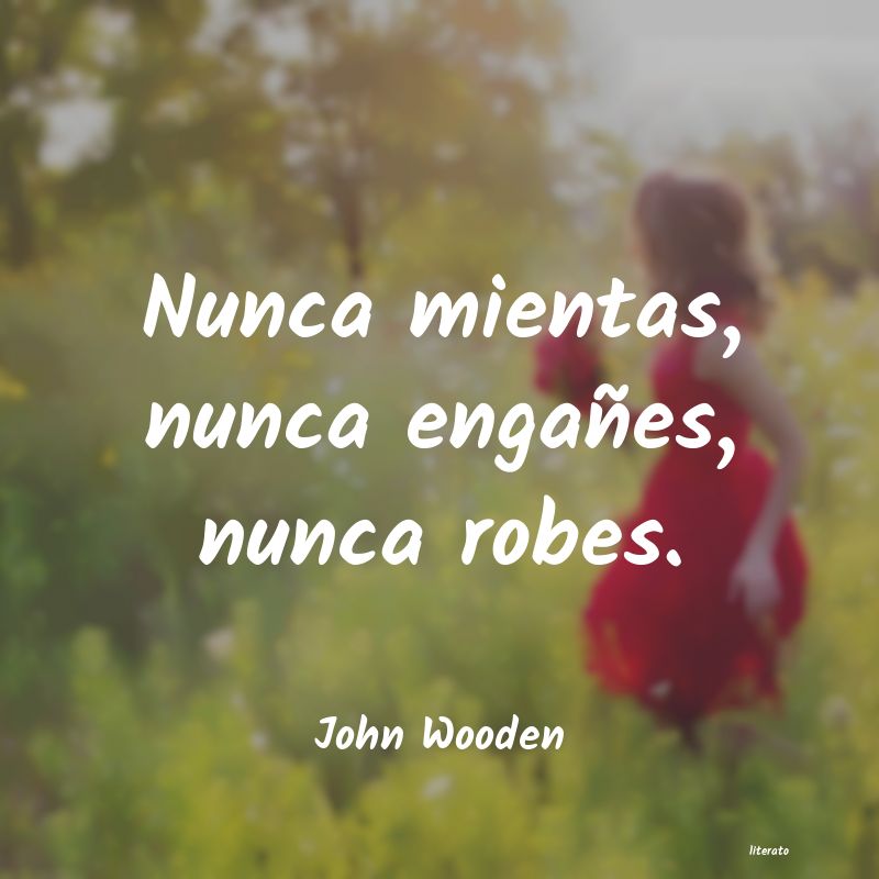 frases de John Wooden