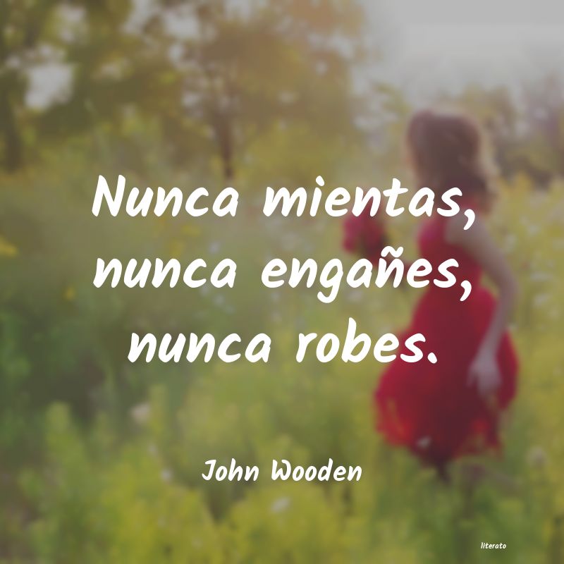 Frases de John Wooden