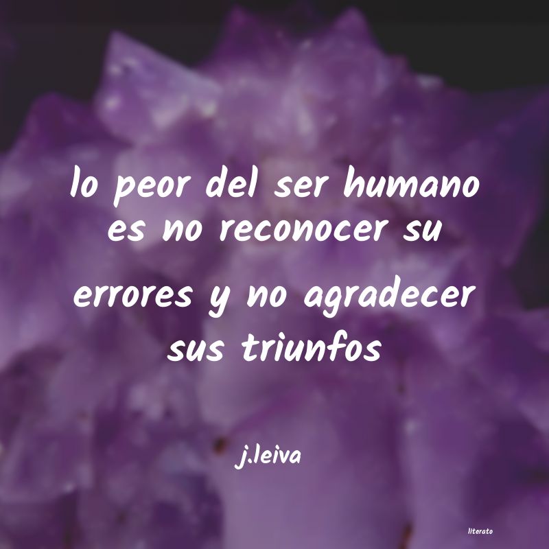 Frases de j.leiva