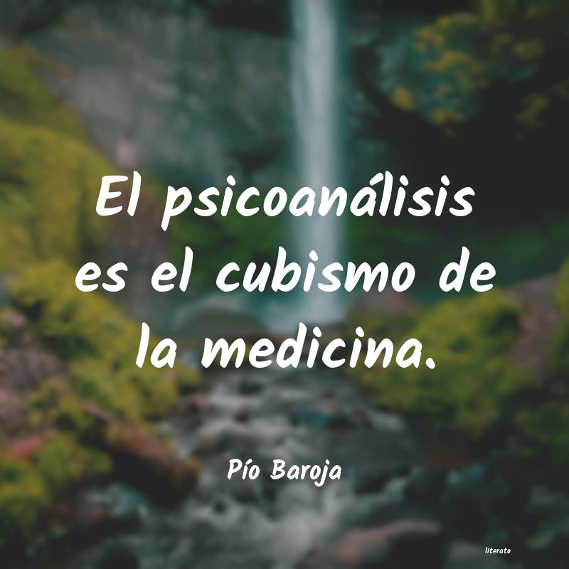 Frases de Pío Baroja