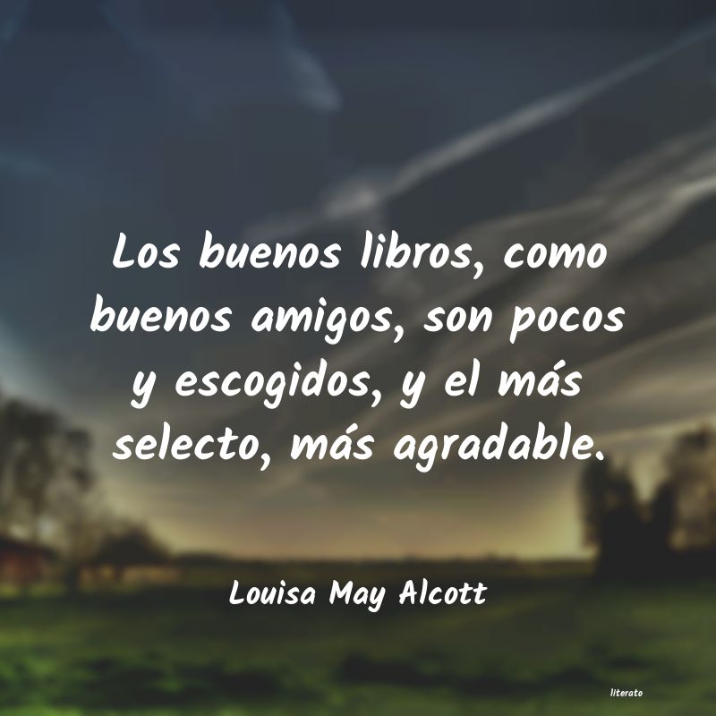 frases de Louisa May Alcott