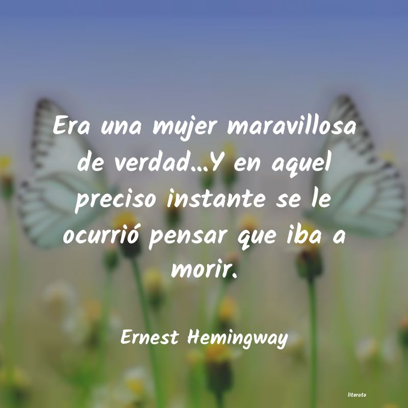 frases de Ernest Hemingway