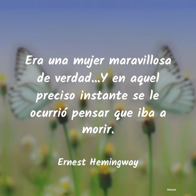 Frases de Ernest Hemingway