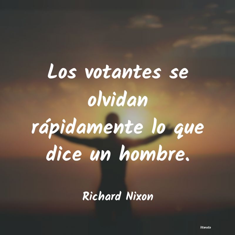 frases de Richard Nixon