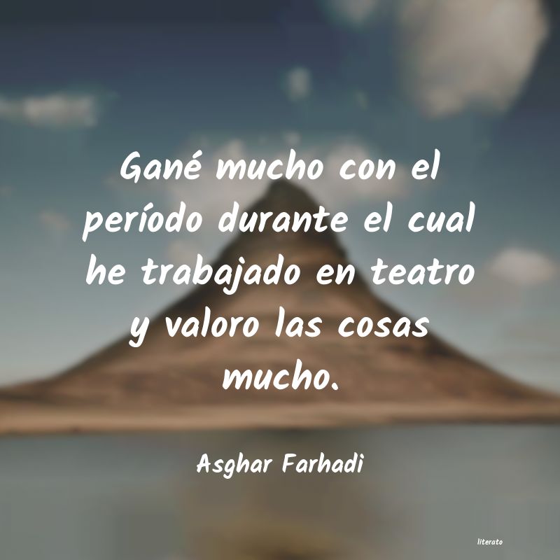 Frases de Asghar Farhadi