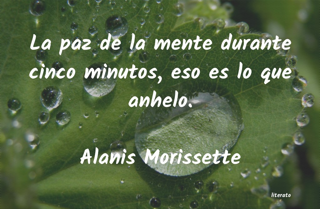frases de Alanis Morissette