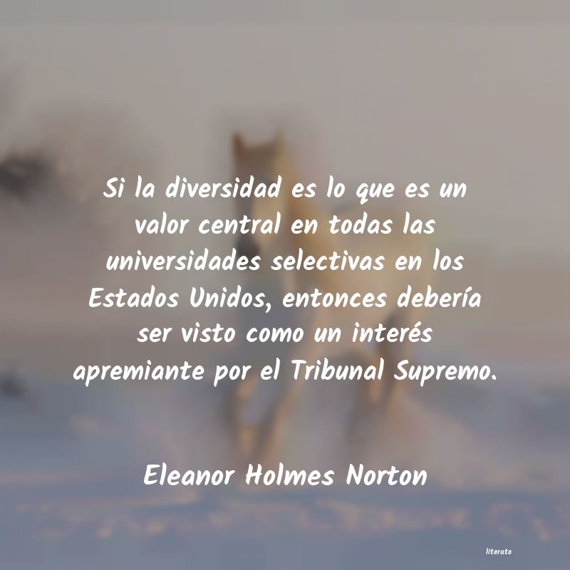 frases de Eleanor Holmes Norton