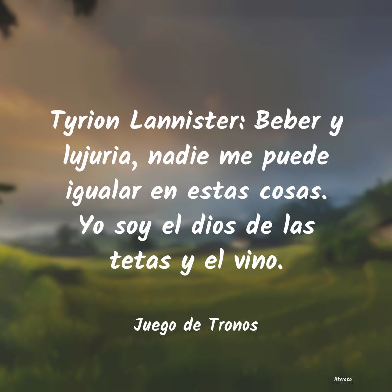 frases de Juego de Tronos
