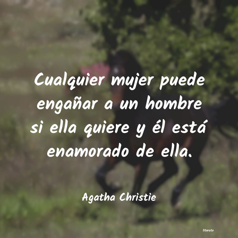 Frases de Agatha Christie