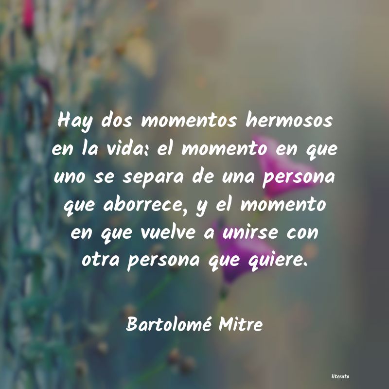 frases de Bartolomé Mitre