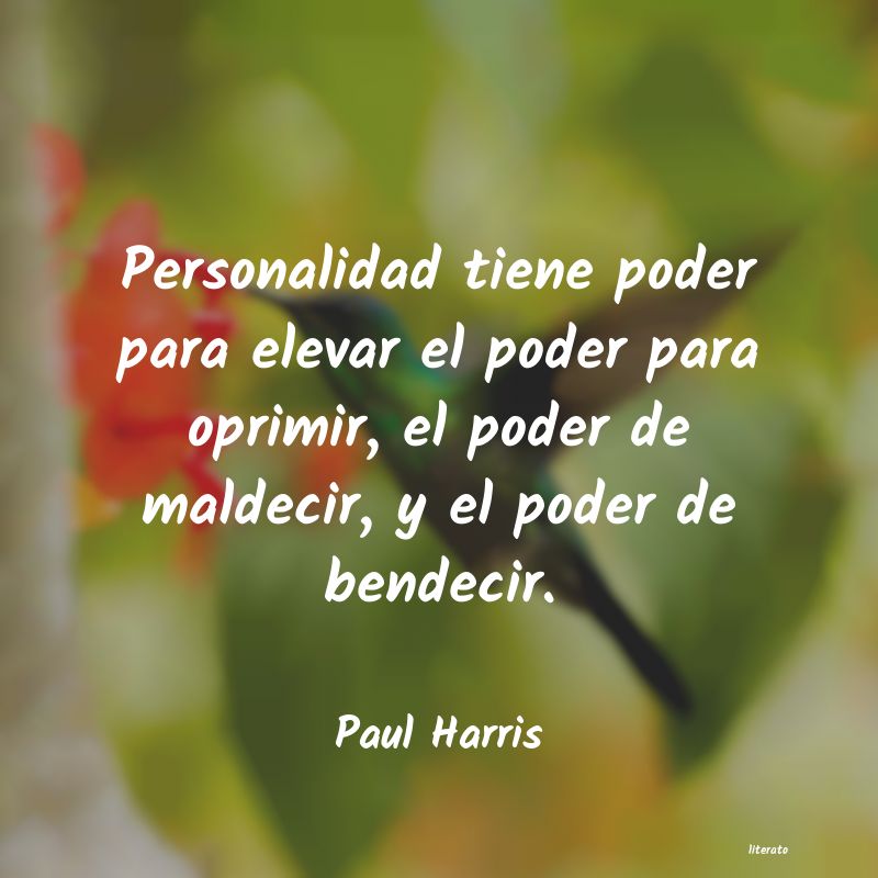 frases de Paul Harris