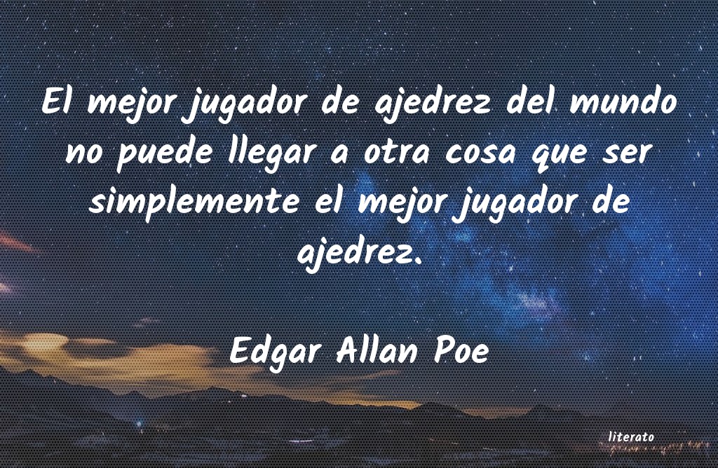 frases de Edgar Allan Poe