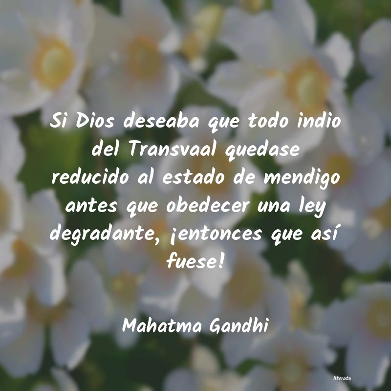 frases de Mahatma Gandhi