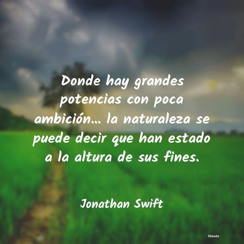 Frases de Jonathan Swift