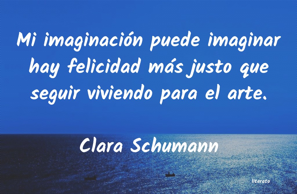 Frases de Clara Schumann