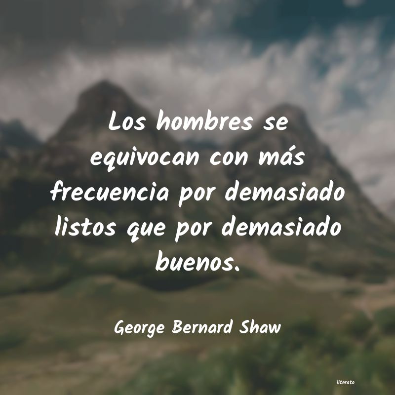 Frases de George Bernard Shaw