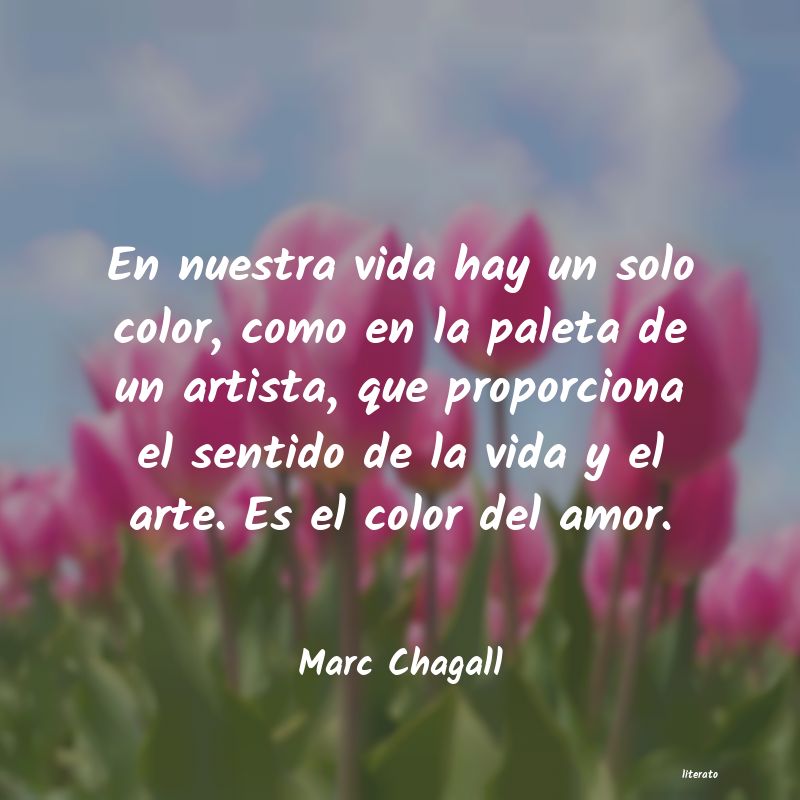 Frases de Marc Chagall