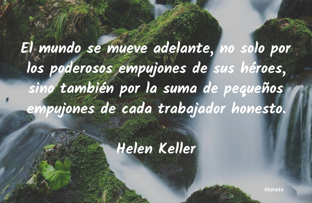 frases de Helen Keller