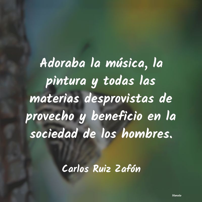 Frases de Carlos Ruiz Zafón