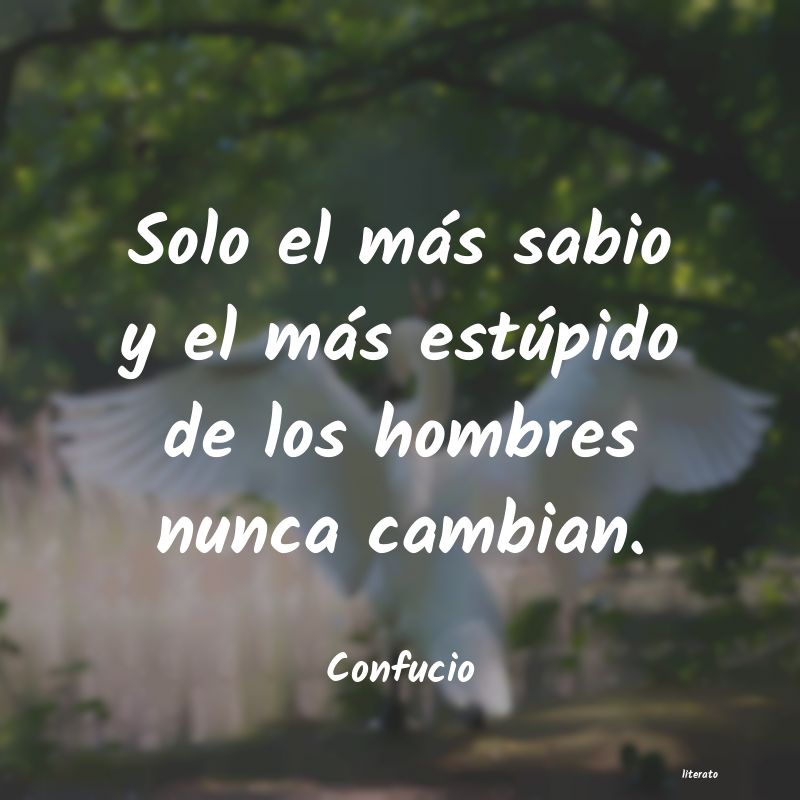 frases de Confucio
