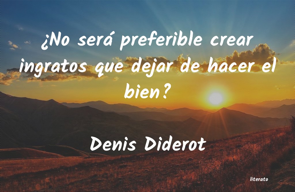 frases de Denis Diderot