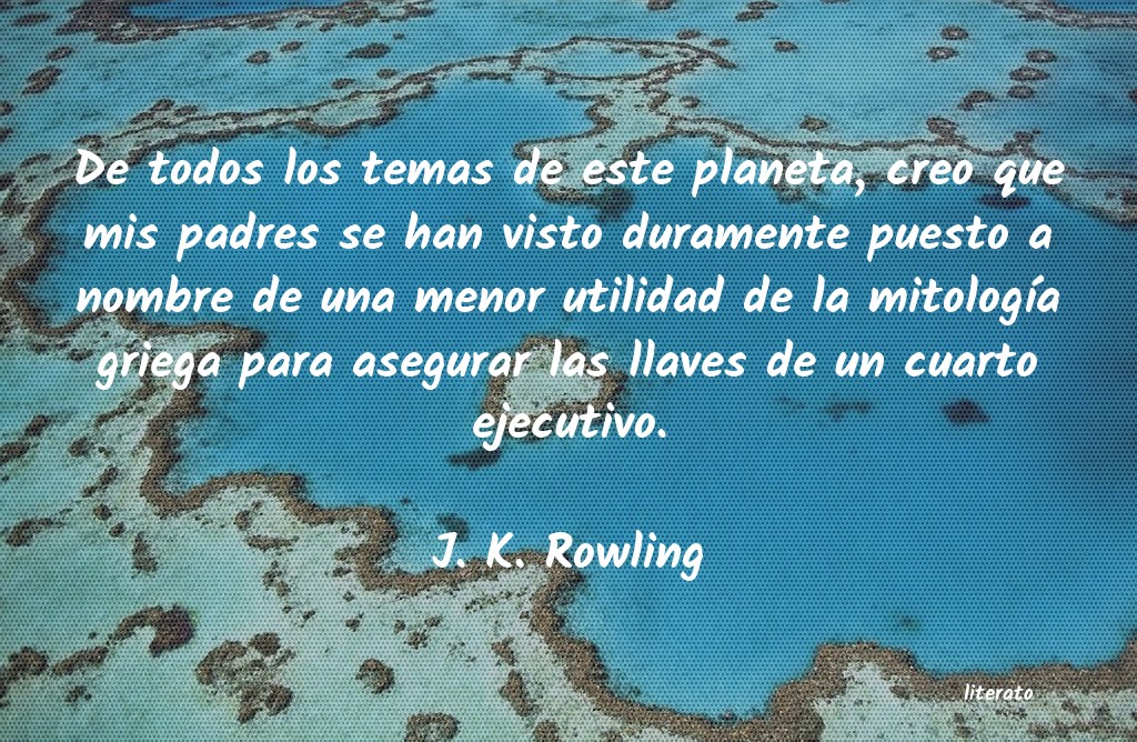 frases de J. K. Rowling