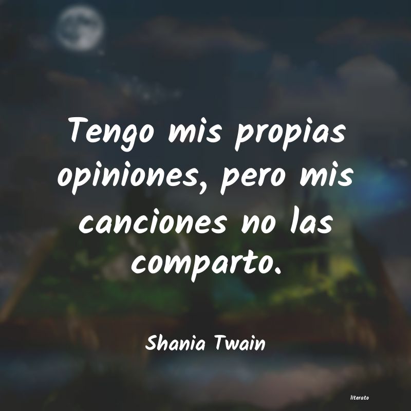 Frases de Shania Twain