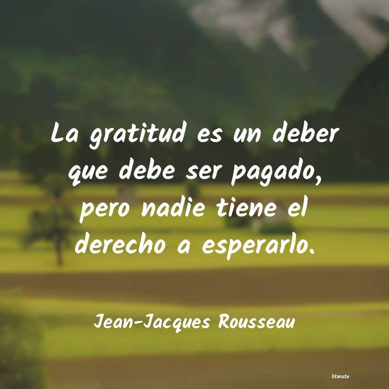 Frases de Jean-Jacques Rousseau