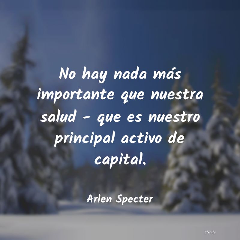 frases de Arlen Specter