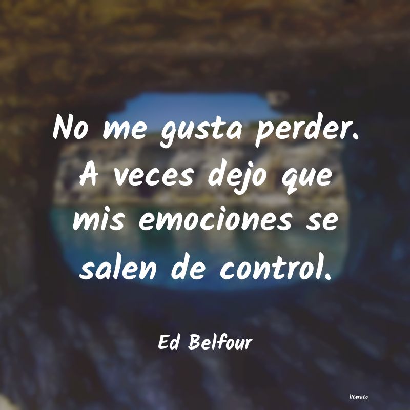 Frases de Ed Belfour