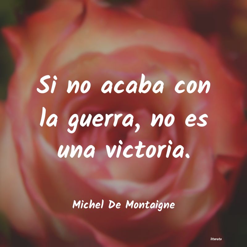 frases de Michel De Montaigne