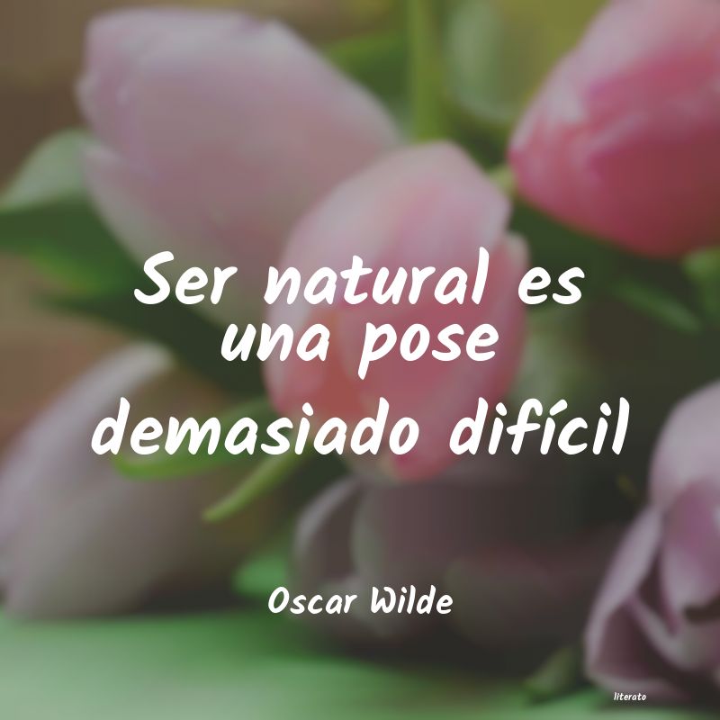 Frases de Oscar Wilde