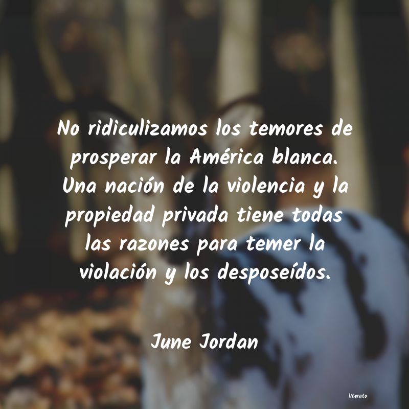 Frases de June Jordan