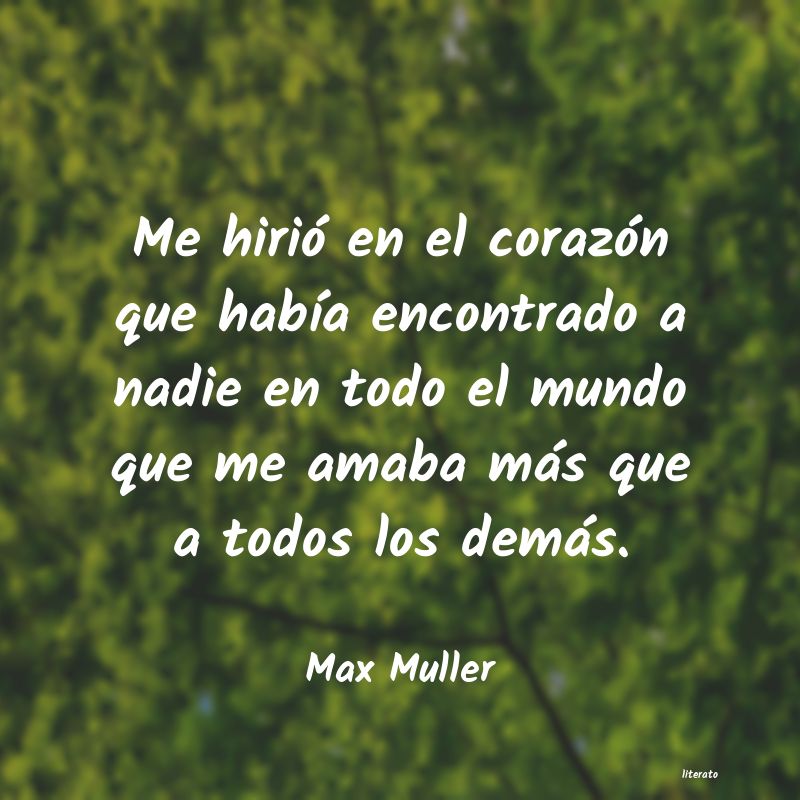 Frases de Max Muller