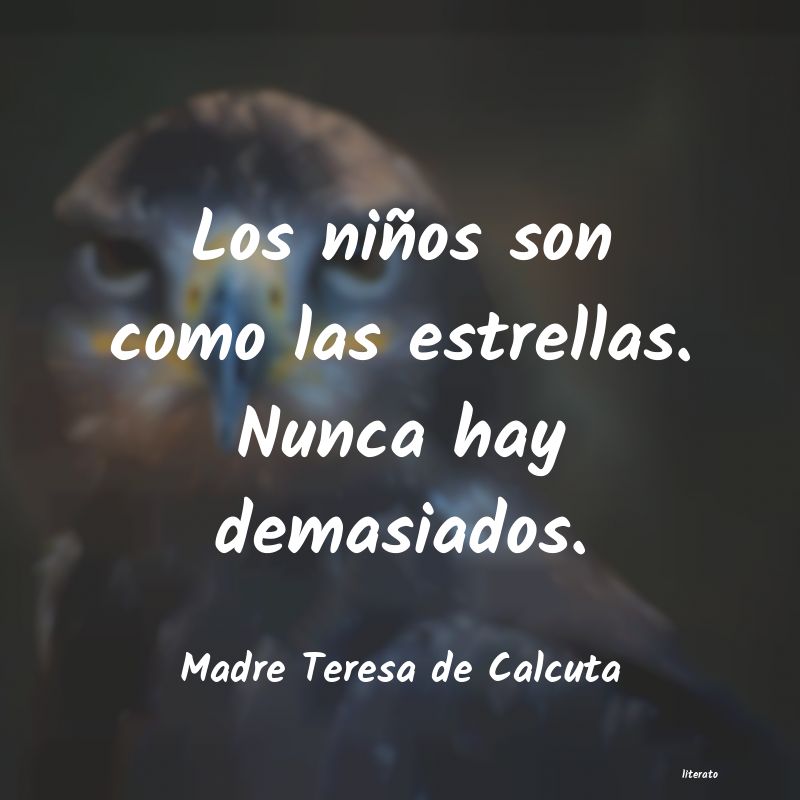 Frases de Madre Teresa de Calcuta