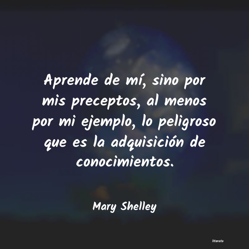 Frases de Mary Shelley