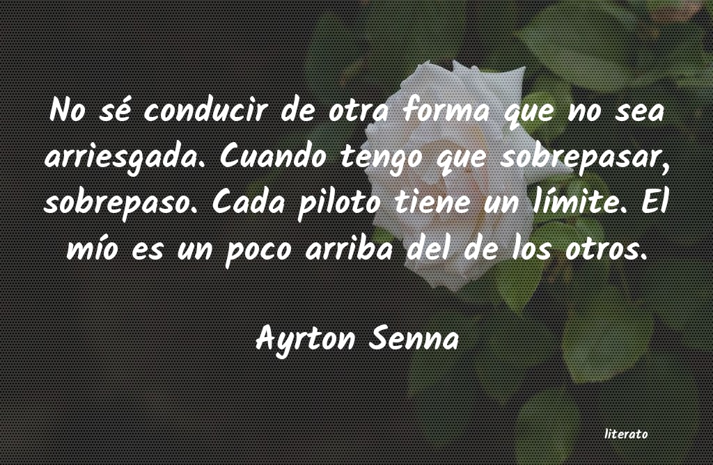 Frases de Ayrton Senna