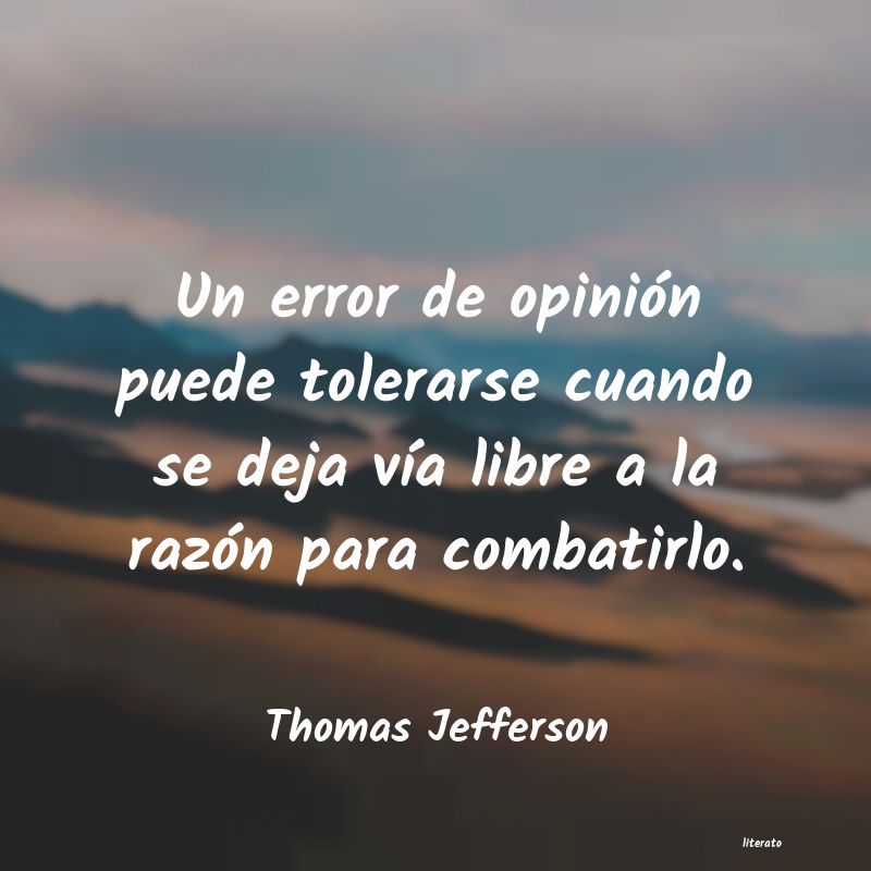 Frases de Thomas Jefferson