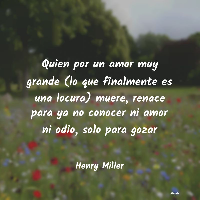 frases de Henry Miller
