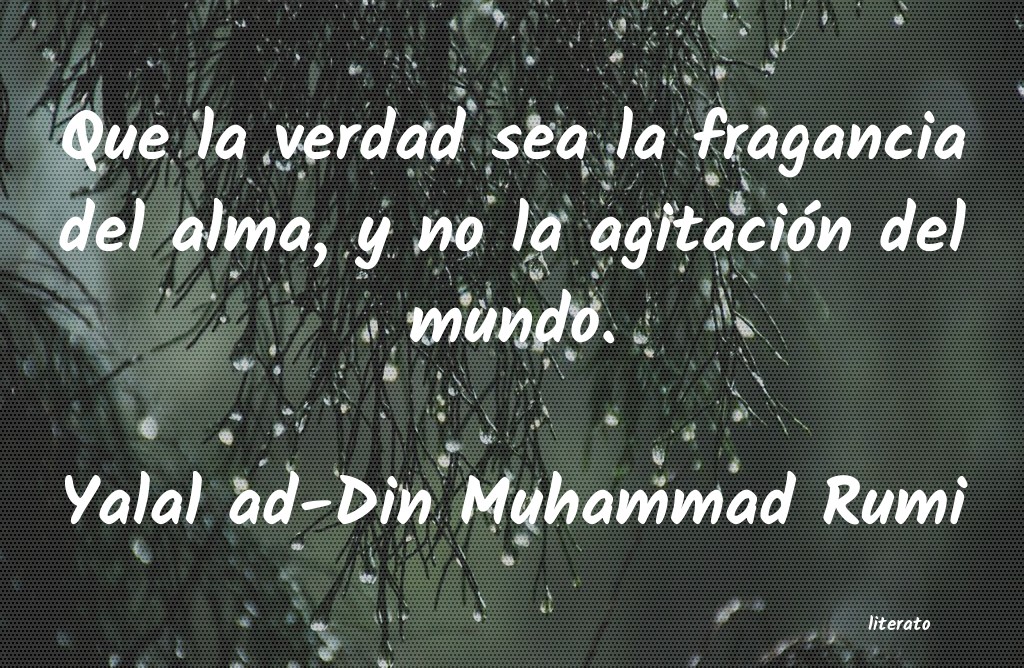 Frases de Yalal ad-Din Muhammad Rumi