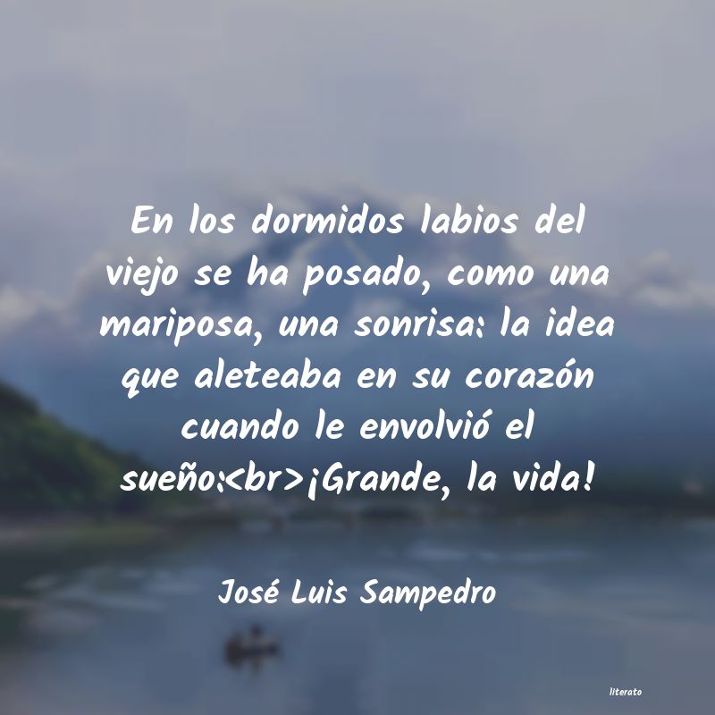 frases de José Luis Sampedro
