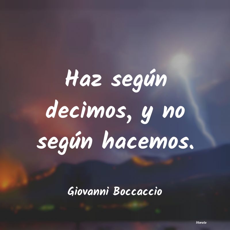 Frases de Giovanni Boccaccio