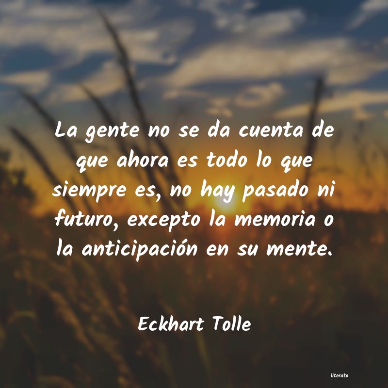 Frases de Eckhart Tolle