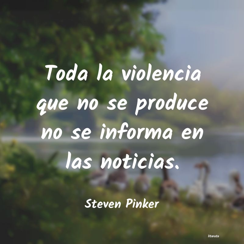 frases de Steven Pinker