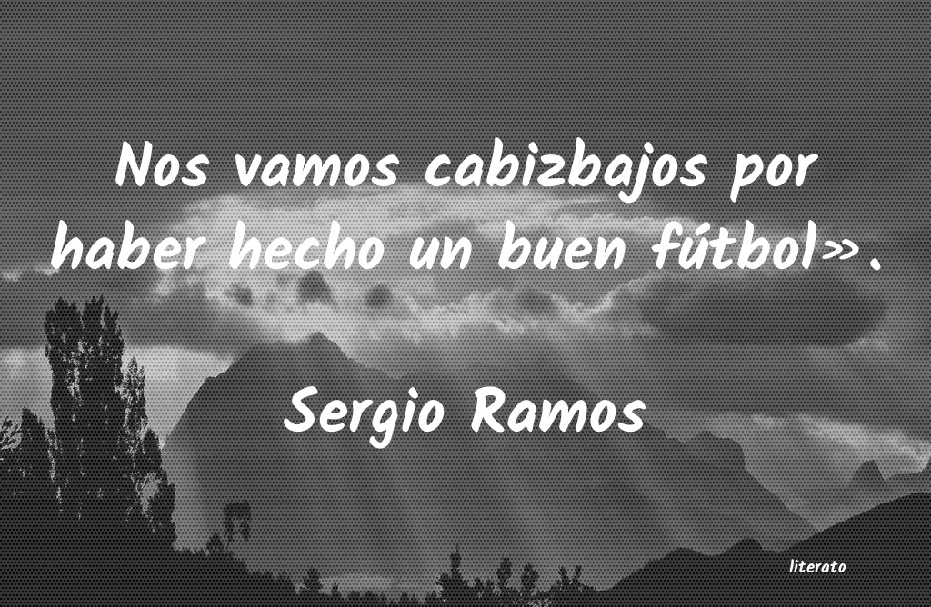 Frases de Sergio Ramos